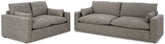 Dramatic Sofa and Loveseat Set