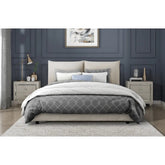 Linna Upholstered Platform Bed 1930 Mazin