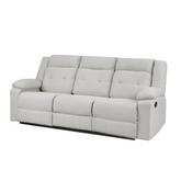 Recliner Sofa and Loveseat in Beige 230781