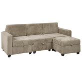Lotus Modular Sectional In Brown 240312.