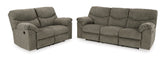 Alphons Reclining Sofa and Loveseat Set