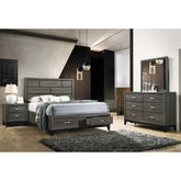 FB-0170D - 7PC Queen Bedroom Set in Grey