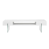 60" TV Stand in White 3013