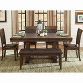 Wieland 6Pc Dining Set 5614 - Mazin