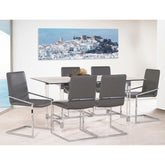 Lyrica Collection Dining Set in Grey 3656-64