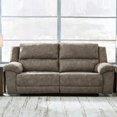 Ashley Lareview Ashley Faux Leather Sofa | Mai Furniture