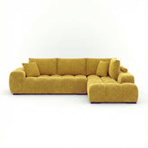 Zara RHF Sectional in Yellow