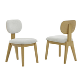 406420 Dining Chair, Set Of 2 in Natural