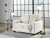 Ashley Rannis Twin Sofa Sleeper in Snow 5360337C | Mai Furniture