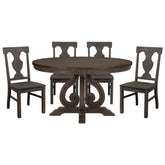 Toulon Round Dining Set 5438-54*5