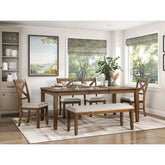 Counsil 6 pc Dining Set 5893 - Mazin