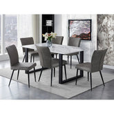 Leander 7 pc Dining Set 5915 - Mazin