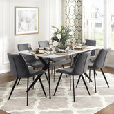 Dumas 7 pc Dining Set 5916 - Mazin
