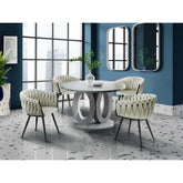 Skye Dining Set 5934 in Beige