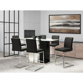 Libra 7 pc Counter Height Dining Set 6848 - Mazin