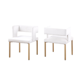 7621- Dining Chair,Set OF 2 in Beige