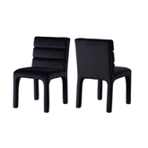891111- Dining Chair, Set Of 2 in Black