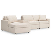 Ashley Modmax 4-Piece Sectional with Chaise and Storage Console