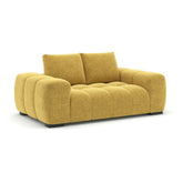 Zara Collection Loveseat in Yellow