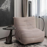 Ava Monaco Fabric Recliner Beige