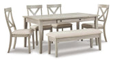 Parellen Dining Set in Grey | Signature Design by Ashley