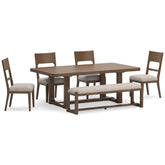 Cabalynn Dining Set in Brown | Signature Design by Ashley