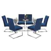 Dahlia 7 Pc Dining Set MEGDT019