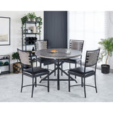 Fideo Dining Set in Grey
