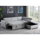 Sleeper Bed in Grey KF7019