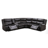 Darnell Motion Sectional in Cocoa Brown