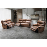 Leather Power Recliner 3pc Sofa Set T1117