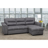 Pull Out Sofa Sectional T1217
