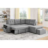 Pull Out Sofa Sectional T1226