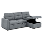 Pull out Sofa Bed in Grey T1247