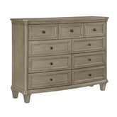Vermillion 9-Drawer Dresser