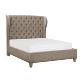 Vermillion Queen Size Platform Bed
