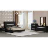 Cypress Bedroom Set in Black.