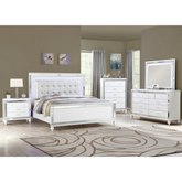 Sterling Bedroom Set in White.