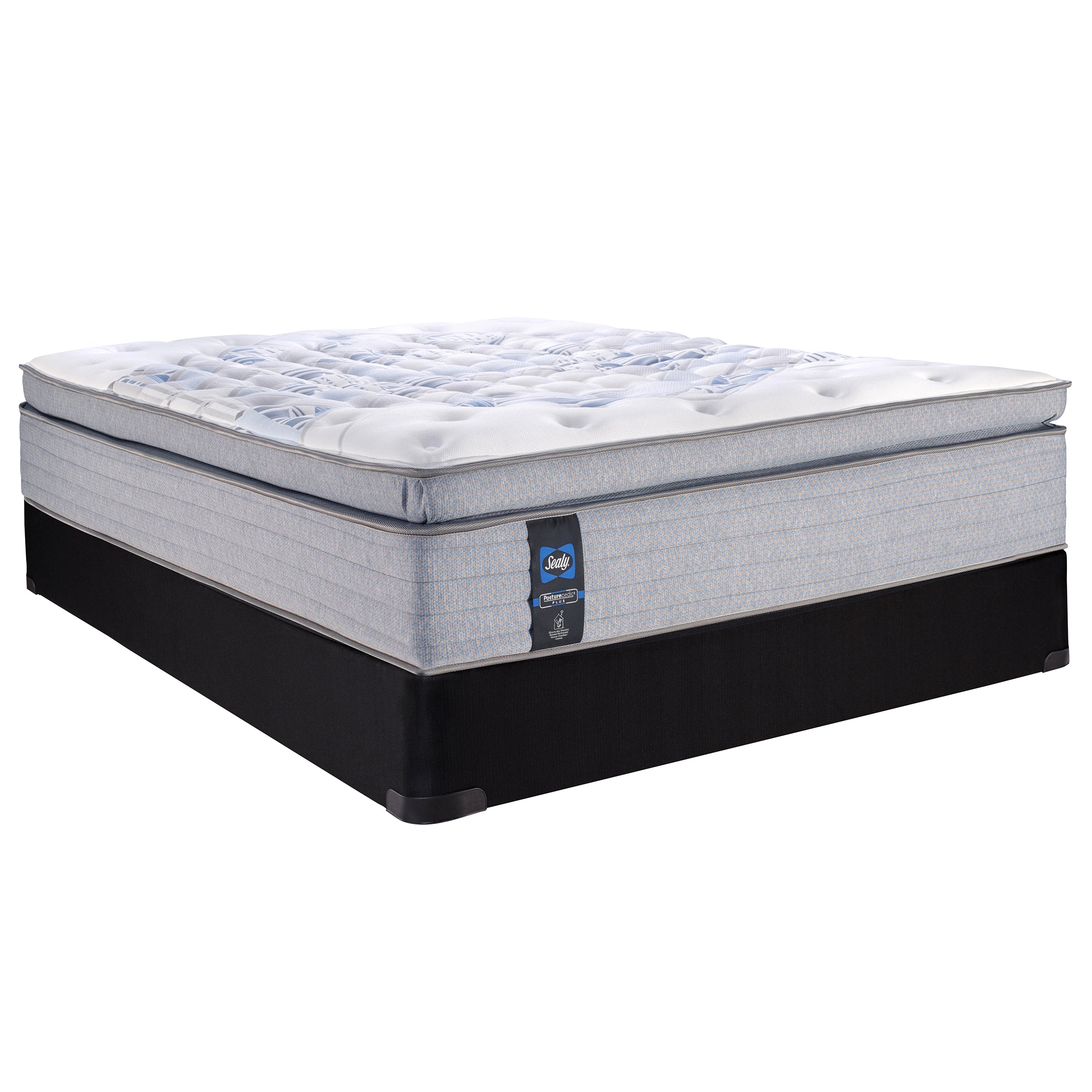 Posturepedic Plus Sabine 14" Wrapped Coil Soft Euro Pillow Top Mattress