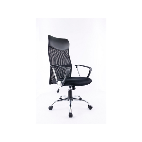 1042-Office Chair in Black