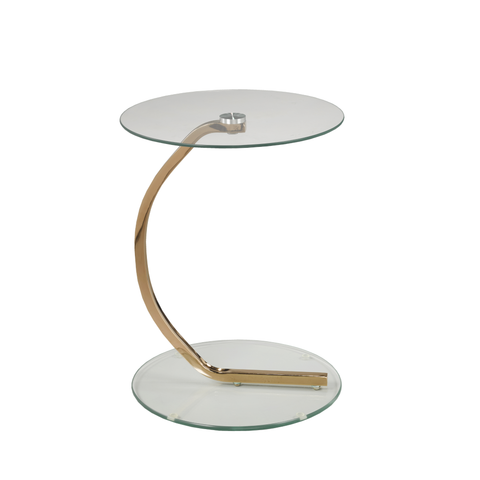 Accent Table in Rose Gold 105-60