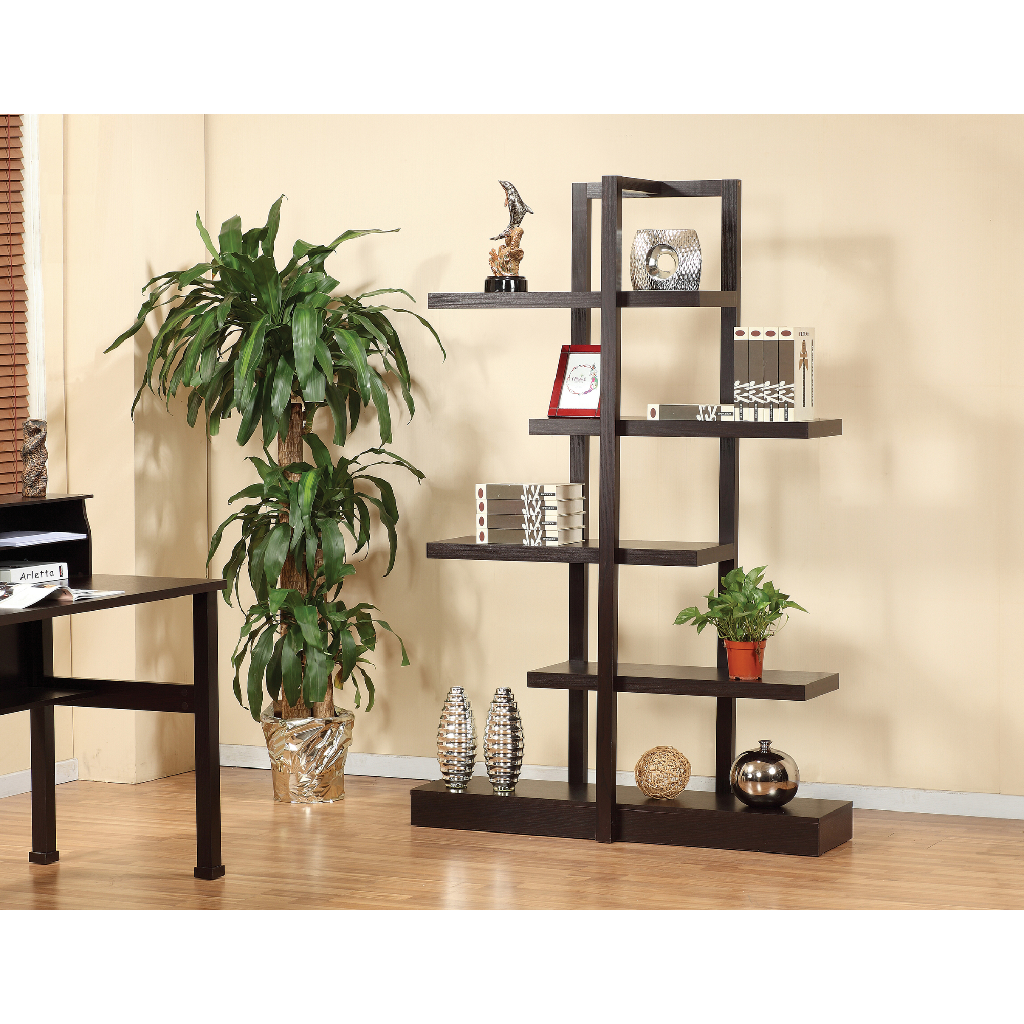 11430 -Display Shelf in Dark Cherry