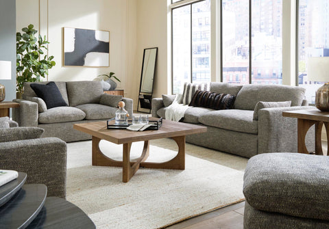 Dramatic Sofa and Loveseat Set