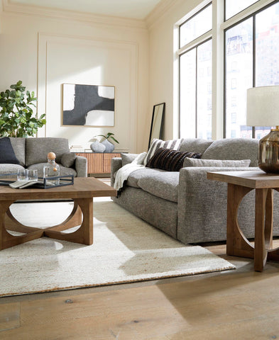 Dramatic Sofa and Loveseat Set