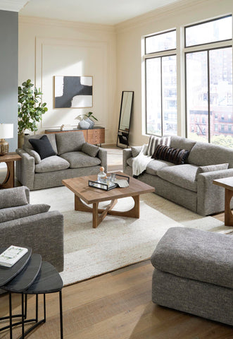 Dramatic Sofa and Loveseat Set