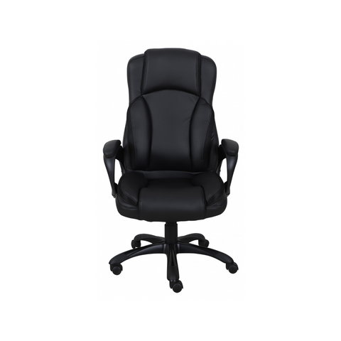1295-BK Office Chair in Black