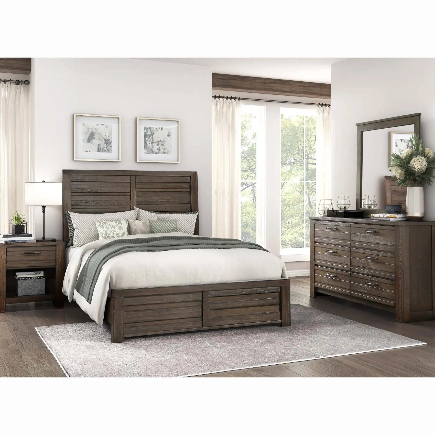 Longview 6Pc Bedroom Set 1498 Mazin