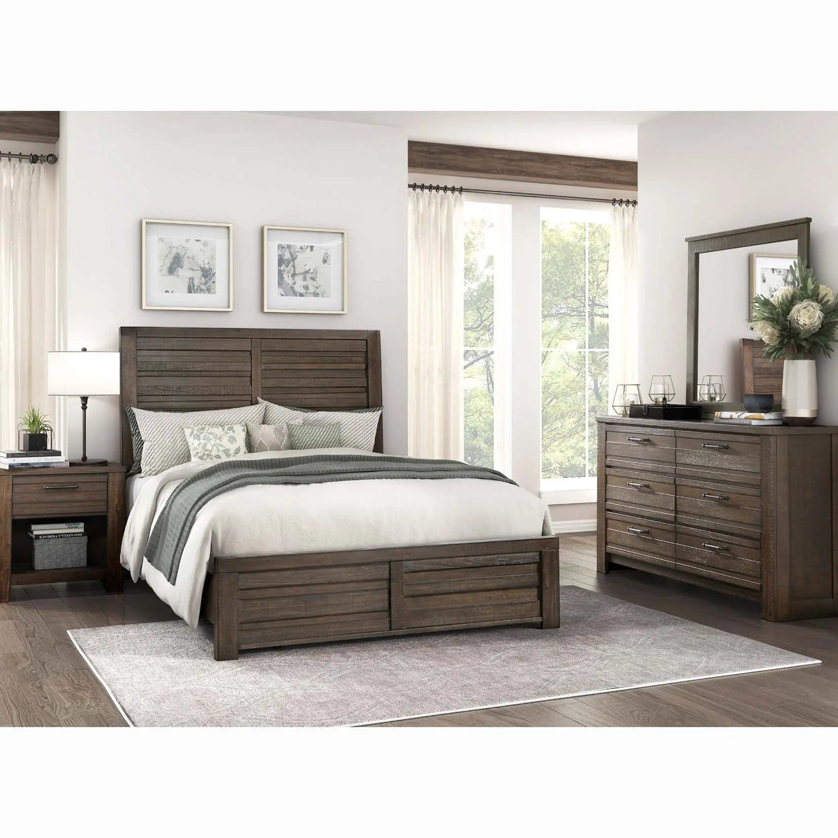 Longview 6Pc Bedroom Set 1498 Mazin