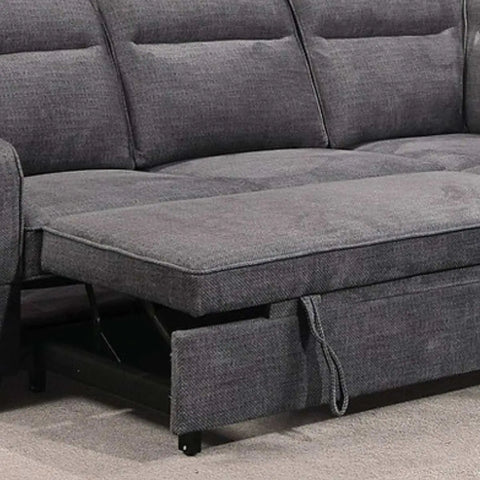 9010 Sofa Bed Sectional in Grey IF