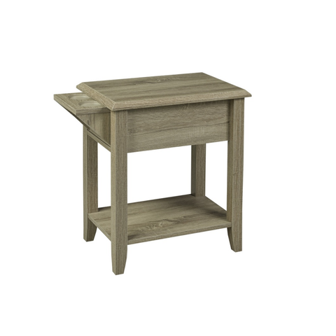 Accent Table in Dark Taupe 172146